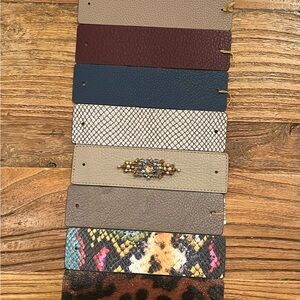 Brighton Multi-Color Leather Bracelet Set